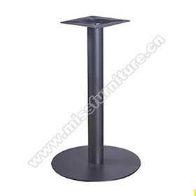 High quality iron round base retro diner table legs M8981, diameter 40/45cm black iron american 1950s retro diner table legs-1950s retro diner table legs M-8981