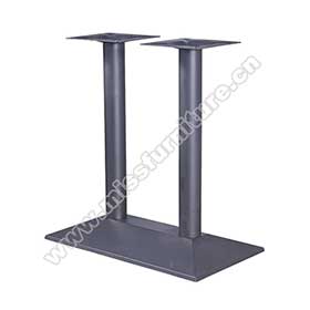 American 1950s retro diner table legs M-8985-Hot sale cast iron trapezoid retro kitchen black table legs for 4 seater table M8985, american 1950's retro diner ladder-shaped table legs