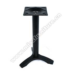 Customize black iron tripod base american retro diner table legs M8988, black 50s retro dining room iron tripod base table legs-1950s retro diner table legs M-8988