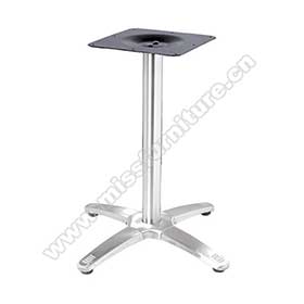 Wholesale steel with chrome cross base retro 50's kitten table legs M8994, cross base chrome steel american retro kitten table legs-1950s retro diner table legs M-8994