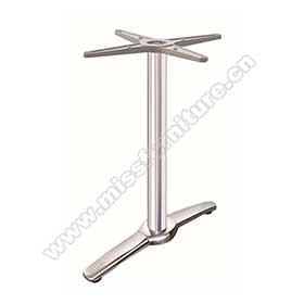 American 1950s retro diner table legs M-8996-High quality chrome steel T shape american cafeteria retro table legs M8996, gloss chrome T shaped 1950's retro cafeteria table legs