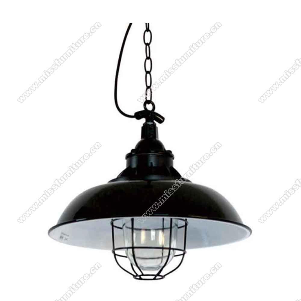 American retro diner iron round pendant lights, retro 1950s diner classic round iron with wire red/black/white pendant lights,American 1950s retro diner pendant lights M-89312